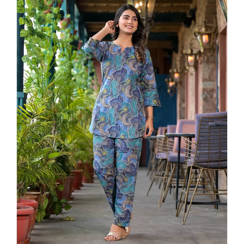 blue-foil-printed-pure-cotton-co-ord-set