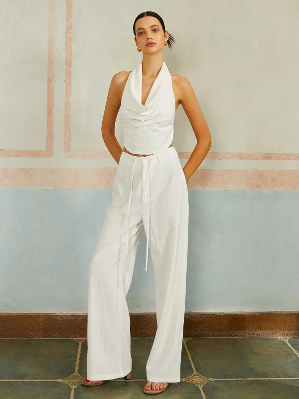 cotton-linen-backless-tie-back-pants-set