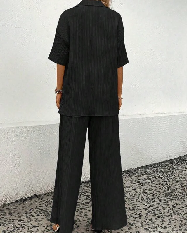 drop-shoulder-shirt-wide-leg-pants-in-black