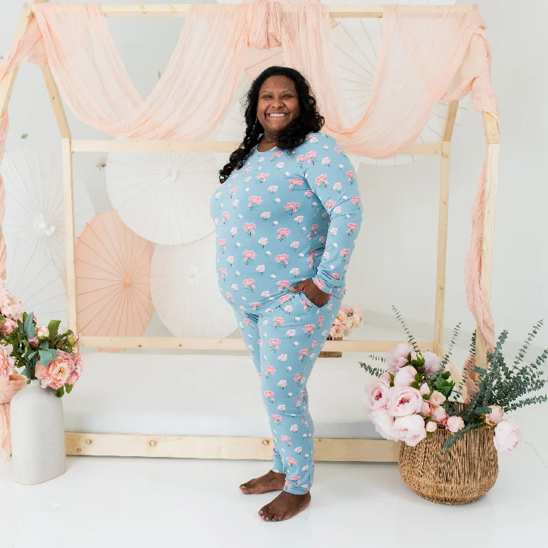 Women's Jogger Pajama Set in Peony