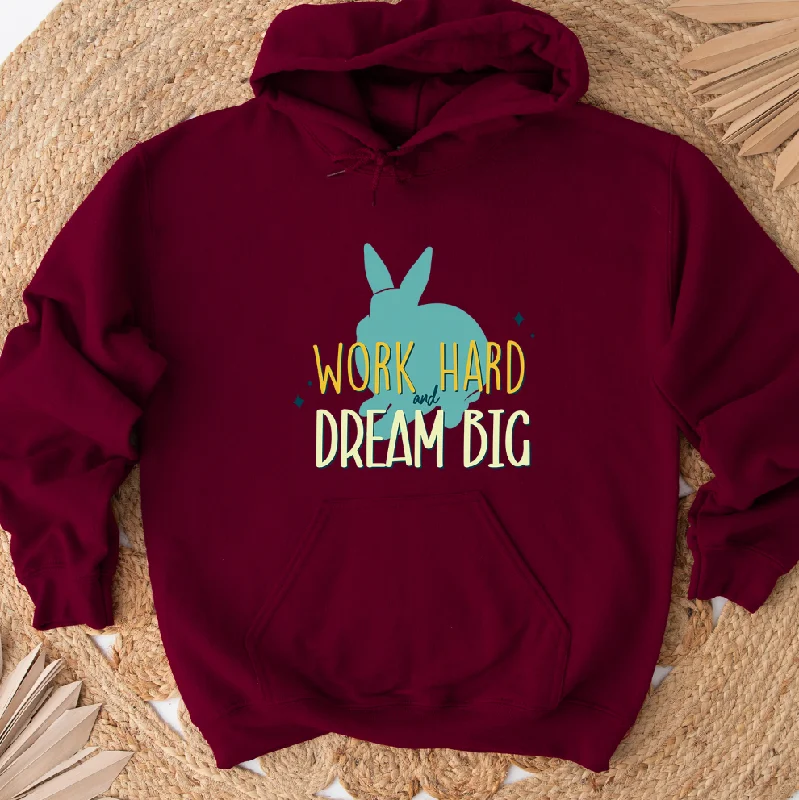 Dream Big Rabbit Hoodie (S-3XL) Unisex - Multiple Colors!