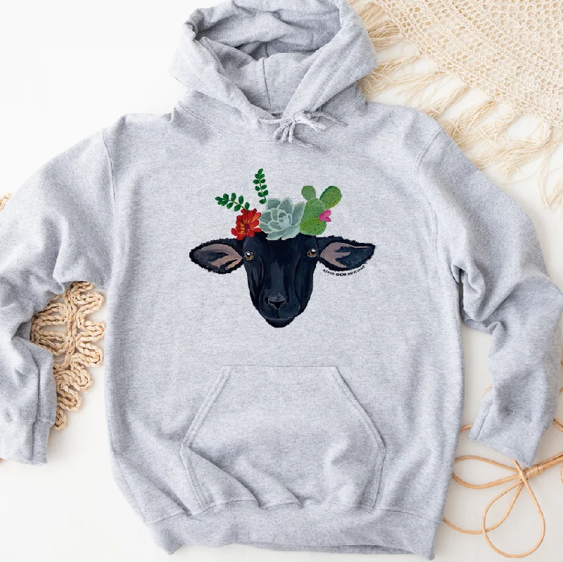 Lamb Cactus Crown Hoodie (S-3XL) Unisex - Multiple Colors!