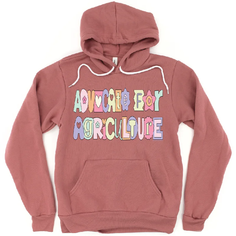 Pastel Advocate For Agriculture Hoodie (S-3XL) Unisex - Multiple Colors!