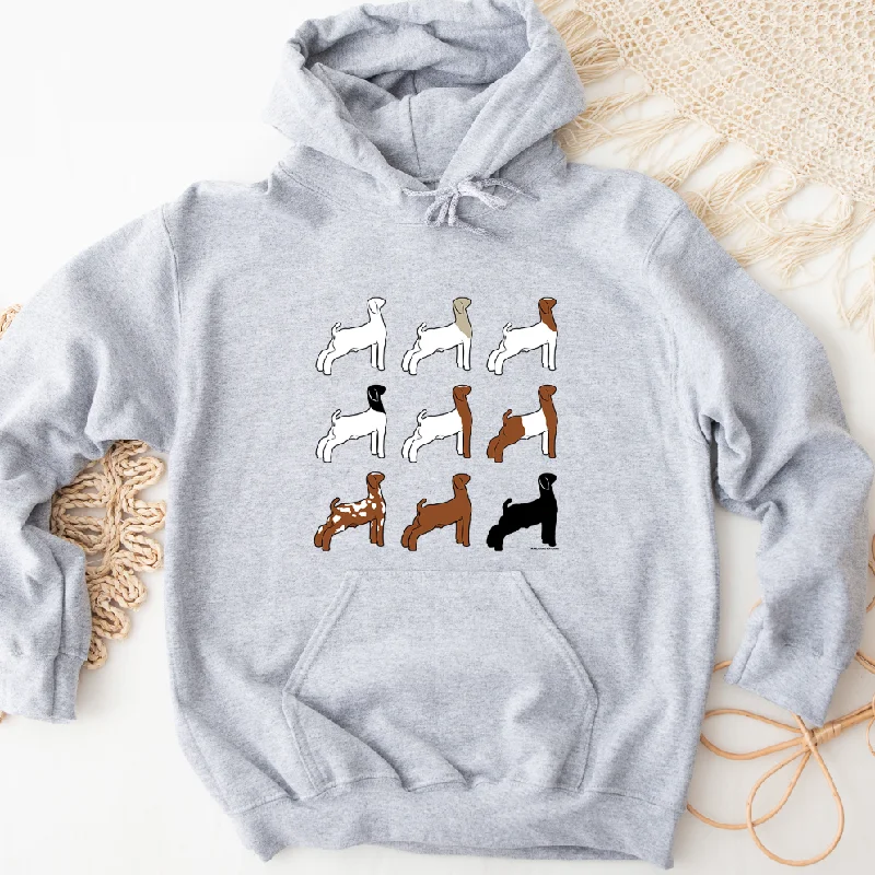 Show Goat Colors Hoodie (S-3XL) Unisex - Multiple Colors!