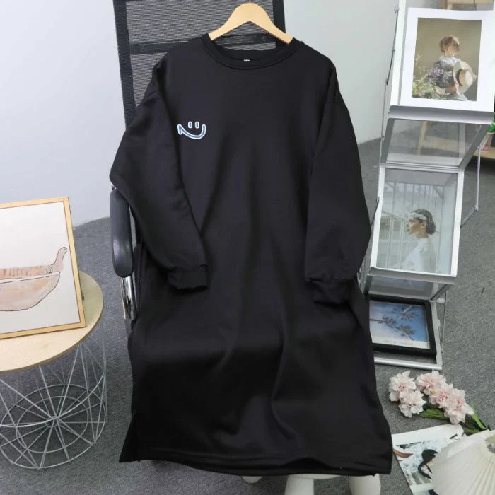 Black Slit Fleece-Lined [330G Composite Fabric]] / Average Size