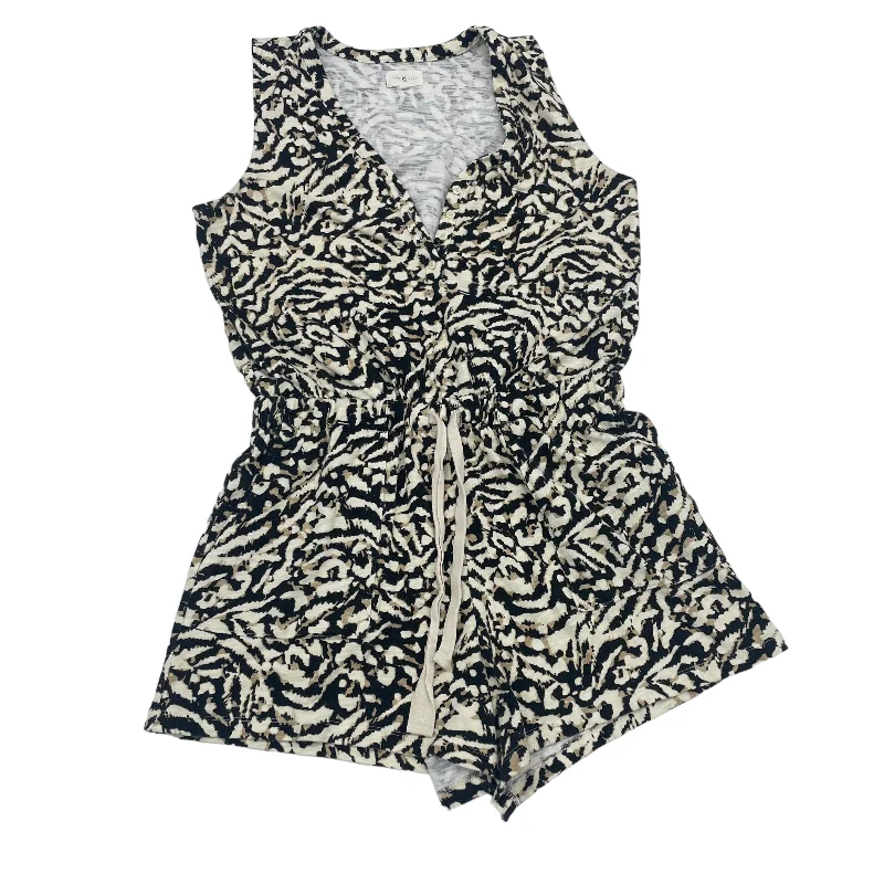 ANIMAL PRINT ROMPER by LOU AND GREY Size:M