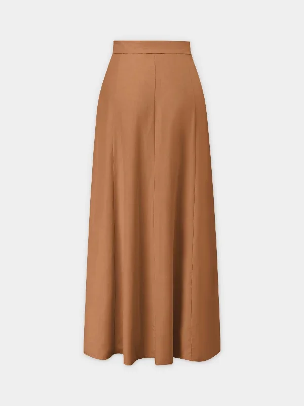 a-line-seamed-skirt-brown