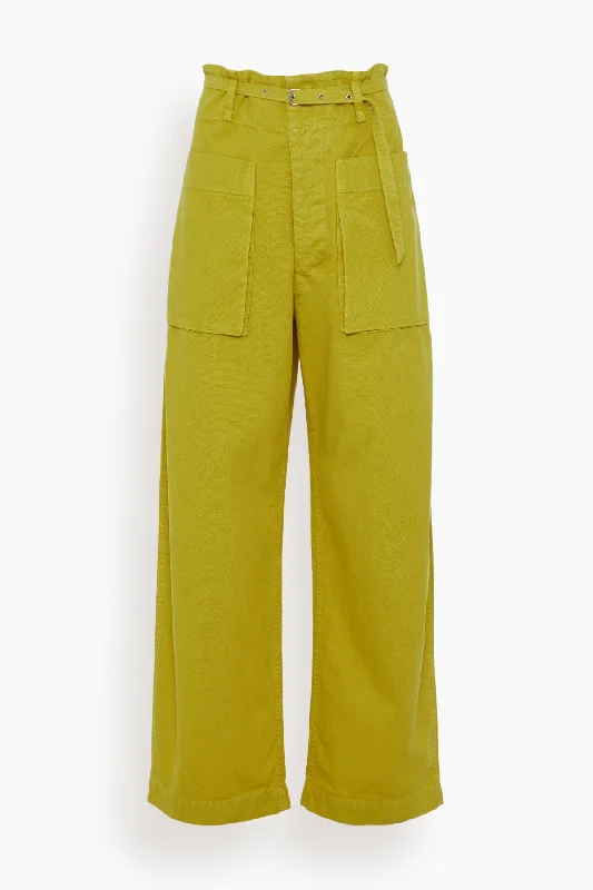 Amson Pant in Citron