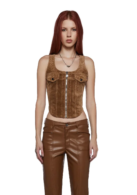 Bonfire Babe Corset Vest