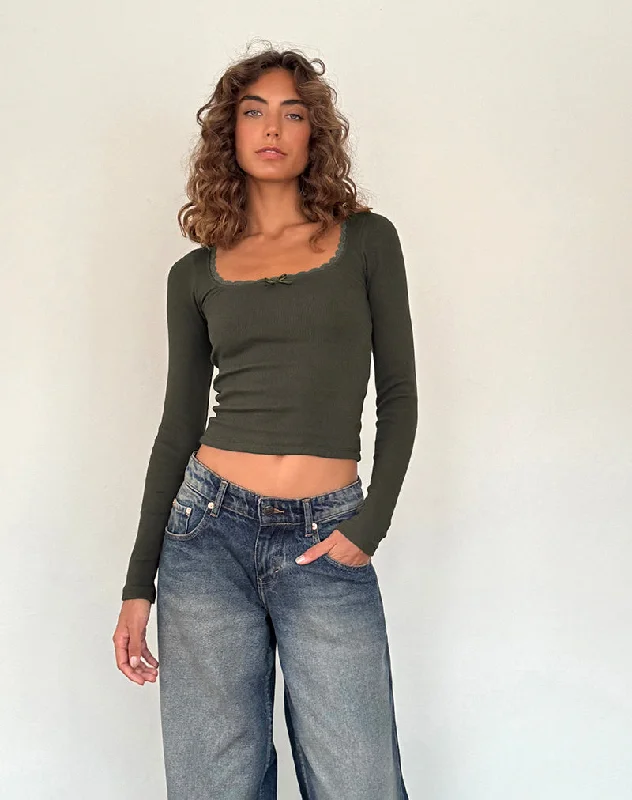 bovita-ribbed-long-sleeve-top-olive