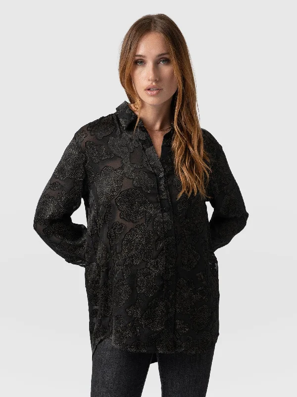 boyfriend-shirt-black-gold-floral-burnout