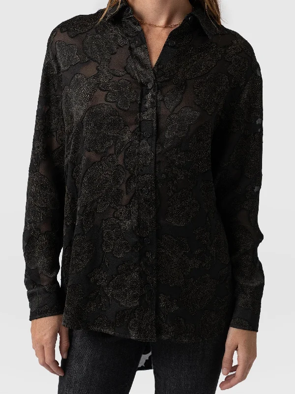 boyfriend-shirt-black-gold-floral-burnout