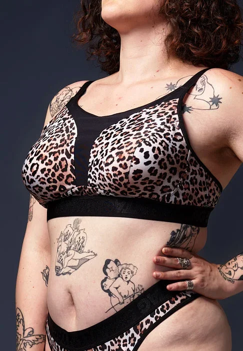 Bralette leopard