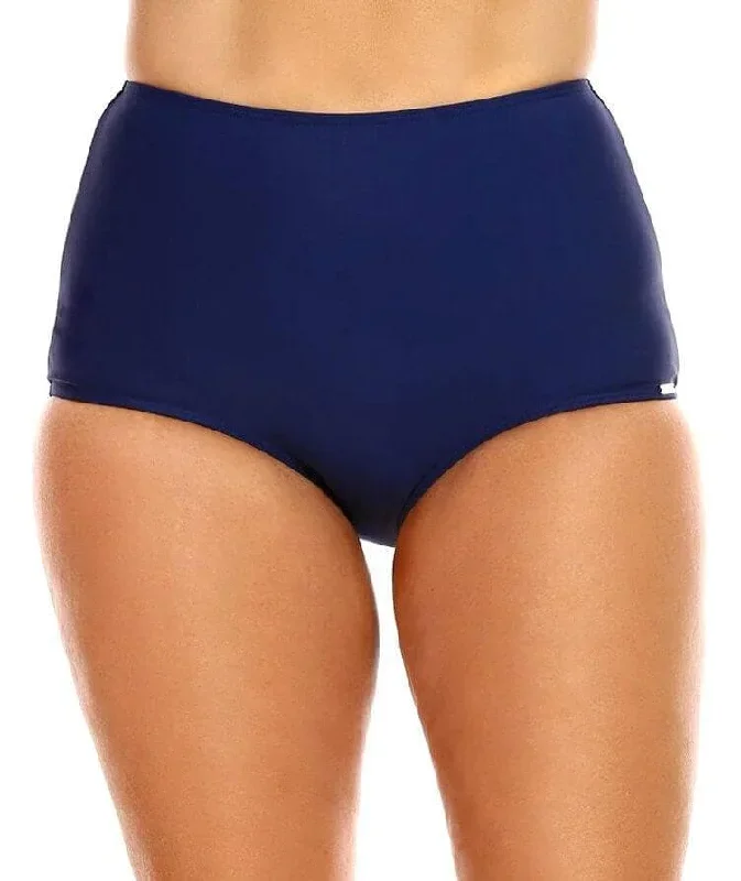 Capriosca High Waist Swim Pant - Navy