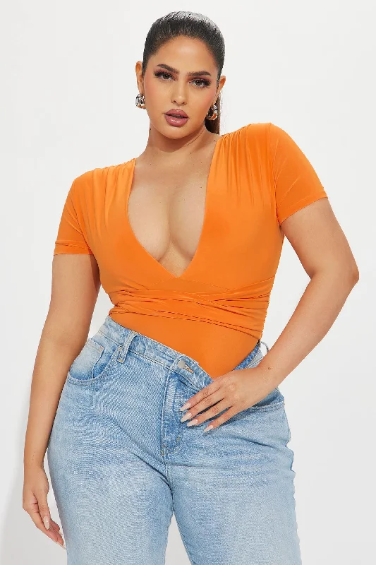 cindy-plunge-short-sleeve-bodysuit-orange