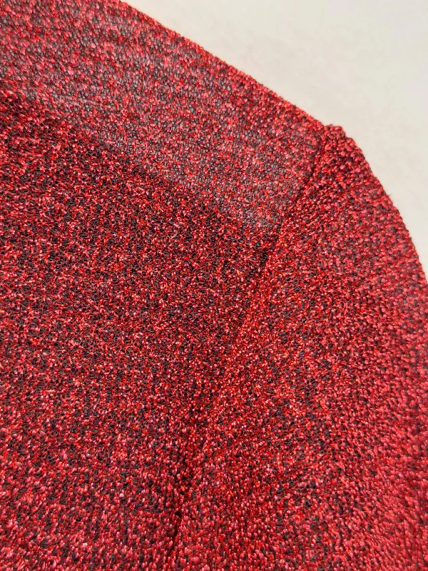 cue-bright-crimson-flared-sleeve-glitter-top-size-14-b014-487-rd