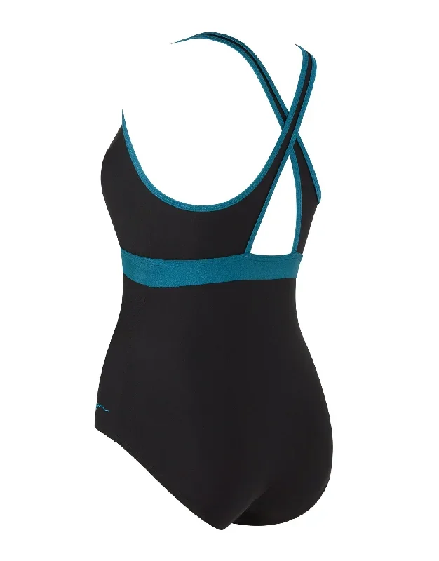 dakota-crossback-swimsuit-black-green