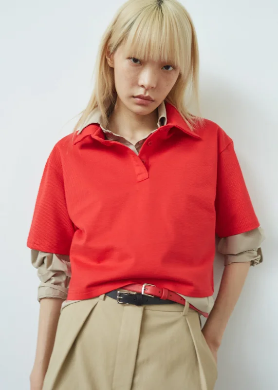 dawson-cropped-polo-red