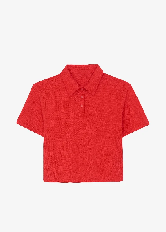 dawson-cropped-polo-red