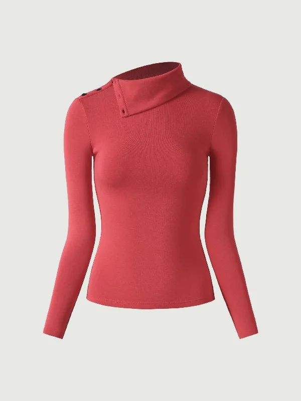 eco-mousse®-buttoned-turtleneck-top