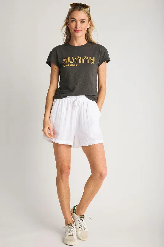 Elan Elastic Waist Shorts