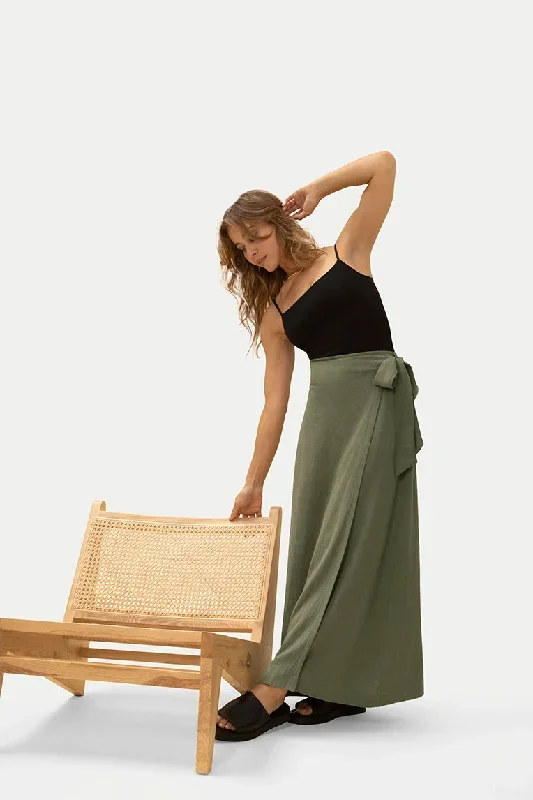 eloise-maxi-wrap-skirt-kalamata-green