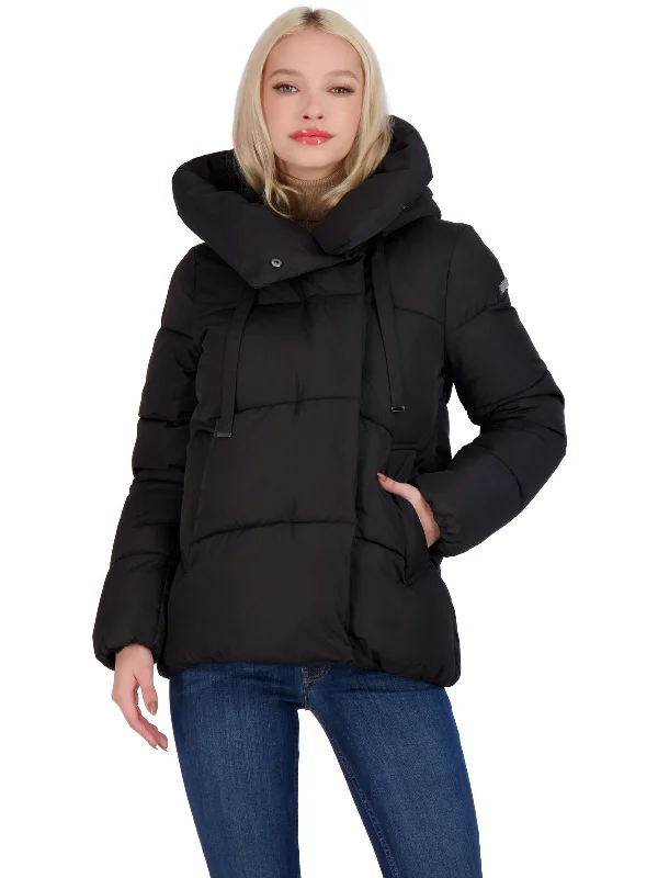 Envelope Puffer Womens Oversized Hood Eco-Friendly Puffer Jacket