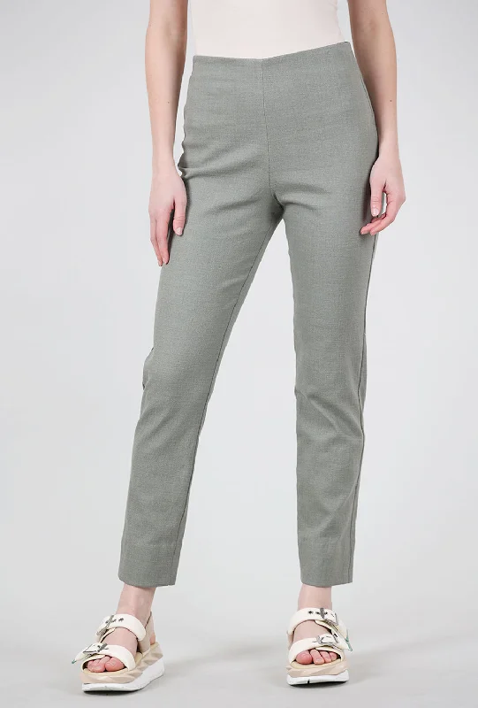 Linen Texture Milo Pant, Fatigue