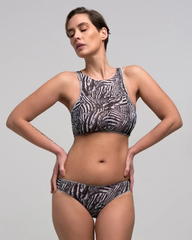 FAKE ZEBRA BRAZILIAN BIKINI (BOTTOM)