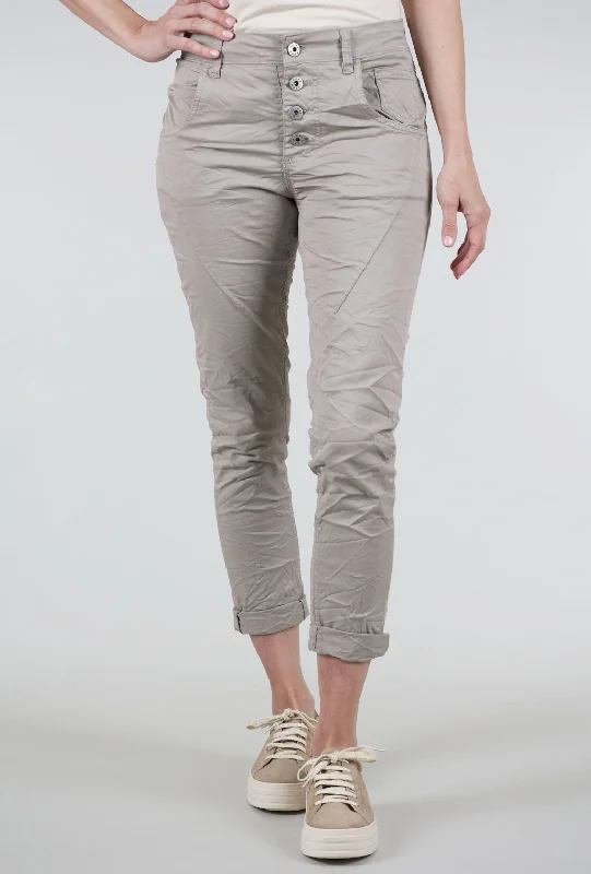 Four-Button Spring/Summer Signature Pant, Dark Sand