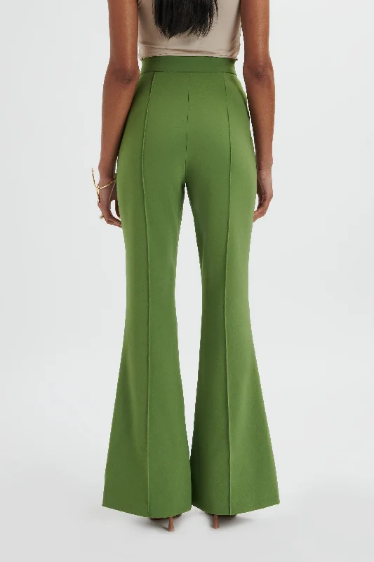 fit-and-flare-trousers-in-green