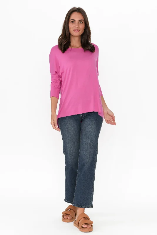 flamingo-milan-3-4-sleeve-top