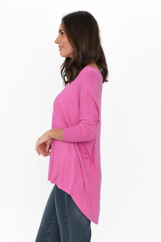 flamingo-milan-3-4-sleeve-top