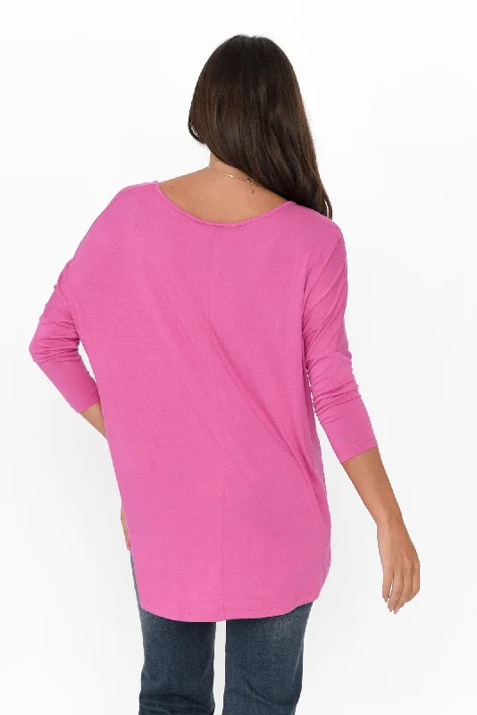 flamingo-milan-3-4-sleeve-top