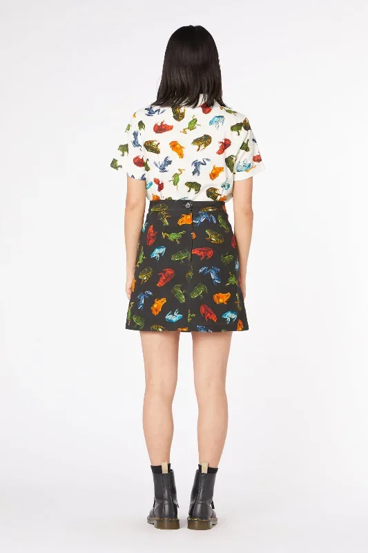 frog-cotton-mini-skirt