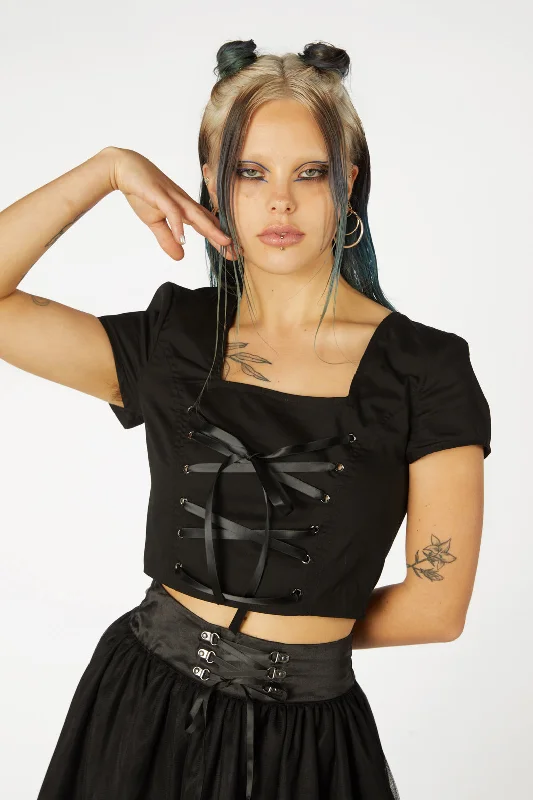 Gothic Corset Blouse