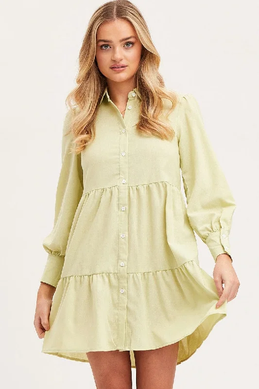 green-shirt-dress-long-sleeve-button-front-dd11843-52f4