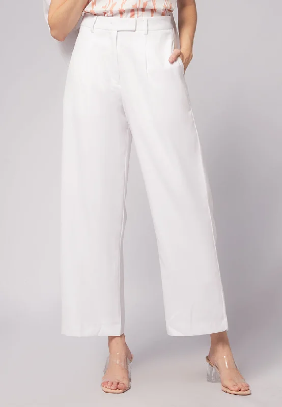 High Waist Straight Pants