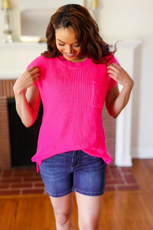 hot-pink-dolman-ribbed-knit-sweater-top