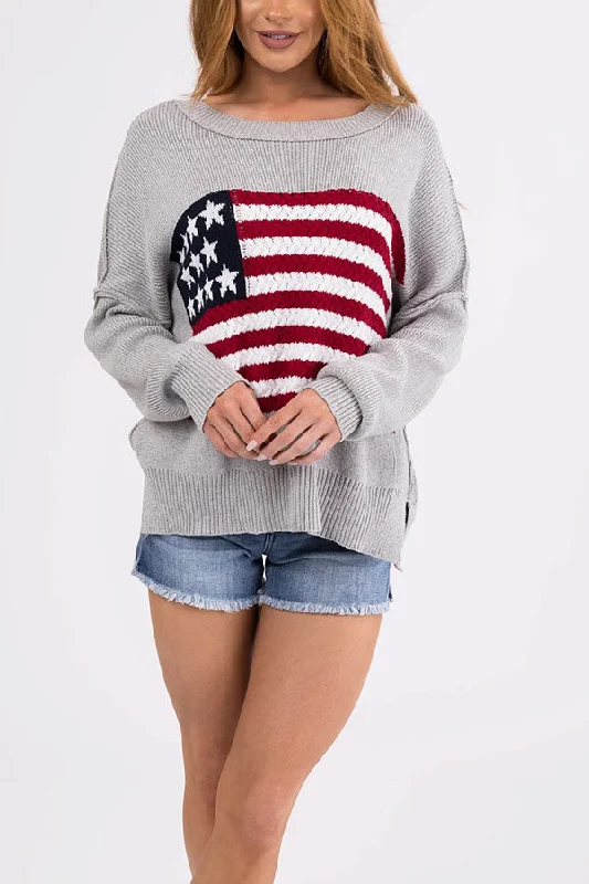 independence-day-patchwork-long-sleeved-crew-neck-knitted-sweater