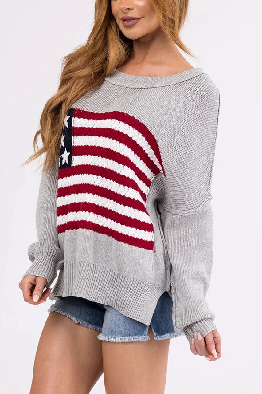 independence-day-patchwork-long-sleeved-crew-neck-knitted-sweater