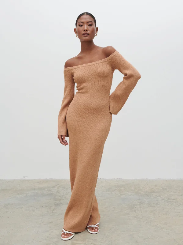 joanna-bardot-knit-maxi-dress-tan-blush