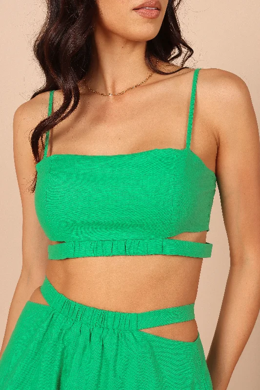 julia-cropped-top-green