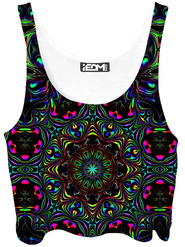 Kaleidoscope Eyes Crop Top