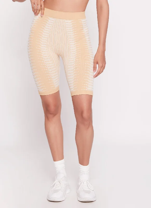 khaki-seamless-printed-high-waist-biker-shorts-1413058753994