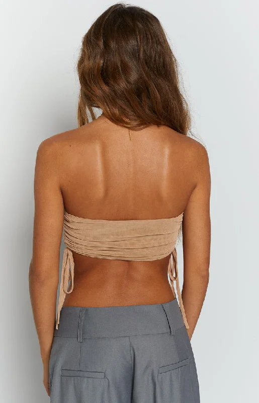 lexi-tan-mesh-strapless-top