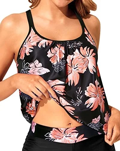 black orange floral4