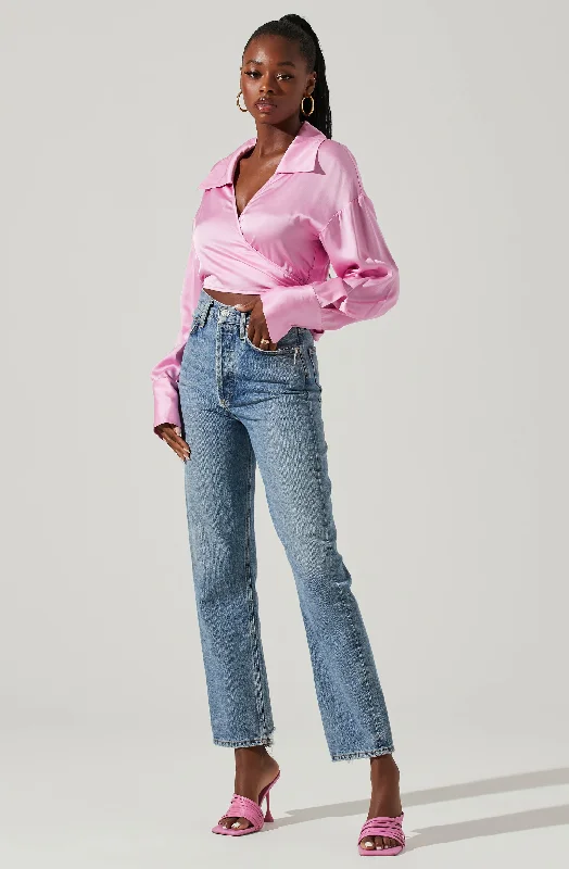 loretta-satin-cropped-tie-waist-top