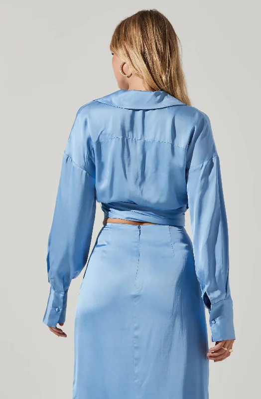 loretta-satin-cropped-tie-waist-top