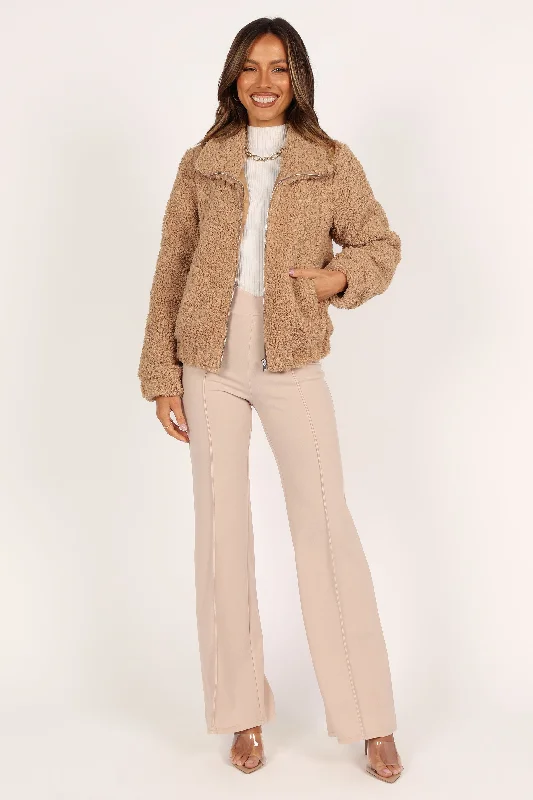 lucia-zip-front-teddy-jacket-camel